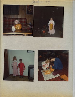 Page 4 - Xine, Juj, Poppy, Halloween 1989