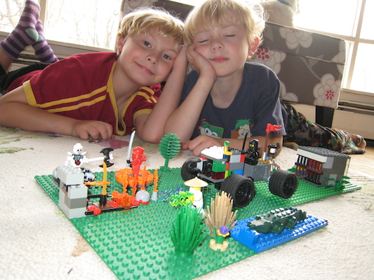 Tim and Cole with "Ninja Rig" (04-11-2011 17:05)