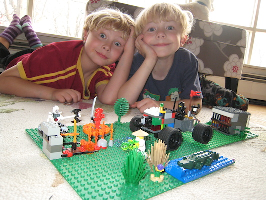 Tim and Cole with "Ninja Rig" (04-11-2011 17:05)