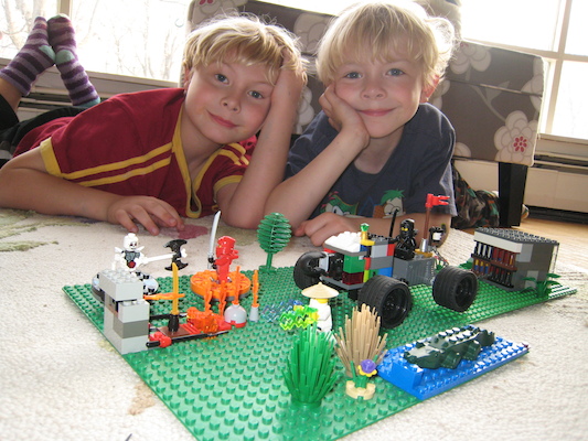 Tim and Cole with "Ninja Rig" (04-11-2011 17:05)