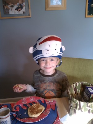 IMG_20110424_080759 - Cole with a monkey hat (04-24-2011 08:07)