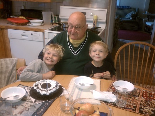 IMG_20110522_135051 - Tim, Poppy and Cole for Poppy's birthday (05-22-2011 13:50)