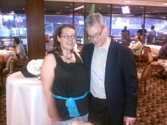 IMG_20110609_203150 - Xine and Stephe at Fenway (06-09-2011 20:31)