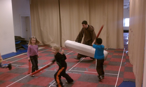 IMAG0665 - Cole swordfighting at Nathan's party (04-10-2011 16:27)