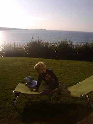 Cole in front of St. Ives (11-17-2010 09:15)