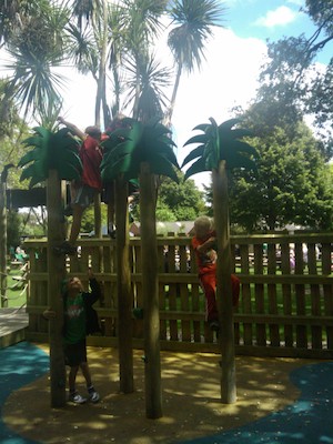 Tim and Cole being monkeys (07-05-2011 14:03)