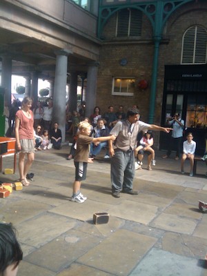 Tim at Covent Garden (07-25-2011 15:10)