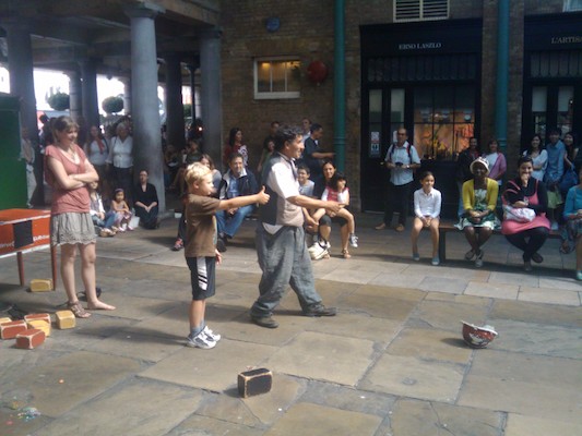 Tim at Covent Garden (07-25-2011 15:10)