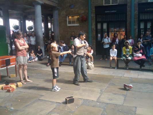 Tim at Covent Garden (07-25-2011 15:10)