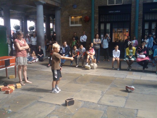 Tim at Covent Garden (07-25-2011 15:10)