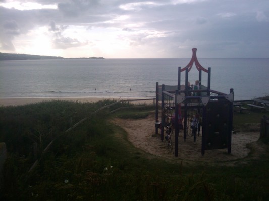 Playground looking at St. Ives (07-05-2011 19:19)