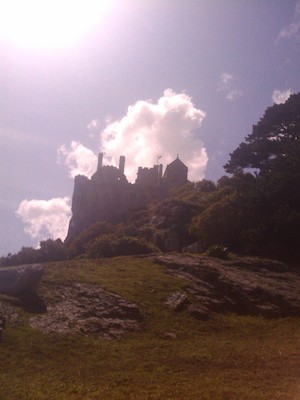 View up to St Michaels Mount (07-07-2011 15:21)