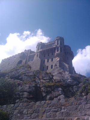 View up to St Michaels Mount (07-07-2011 15:30)