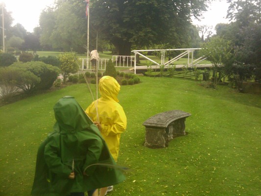 Cole and Tim being peacocks (07-20-2011 19:13)