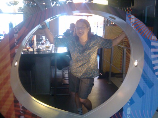 Xine at Yo Sushi (07-22-2011 12:11)