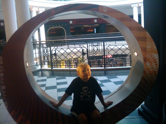 Tim at Yo Sushi (07-22-2011 13:07)