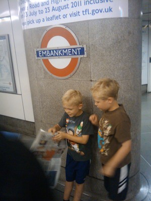 Cole and Tim the commuters (07-25-2011 15:38)