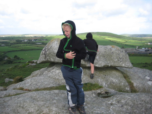 Cole and Tim on Trencrom (07-06-2011 08:41)