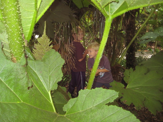 Tim and Cole at the Morab gardens (07-09-2011 10:17)