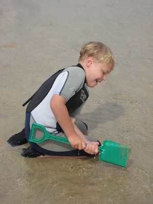 Tim on the beach (07-11-2011 15:29)