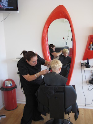 Cole's haircut (07-12-2011 12:09)