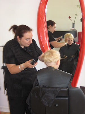 Cole's haircut (07-12-2011 12:09)