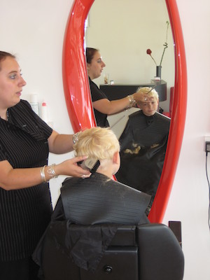 Cole's haircut (07-12-2011 12:09)