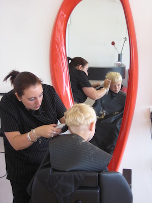 Cole's haircut (07-12-2011 12:09)