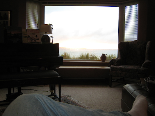 View from the sitting room (07-06-2011 21:01)