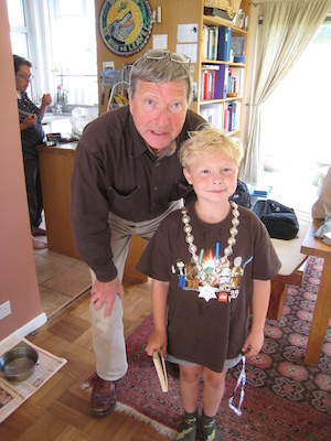 Granddad and Tim with the mayoral chain (07-07-2011 17:17)
