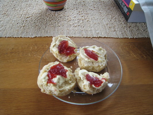 Scones and clotted cream (07-08-2011 07:34)