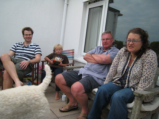 Matt, Tim, John and Xine (07-09-2011 20:08)