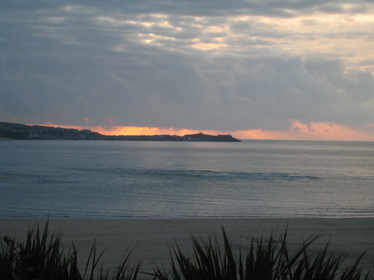 Sunset over St. Ives (07-09-2011 21:07)