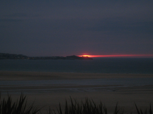 Sunset over St. Ives (07-11-2011 21:24)