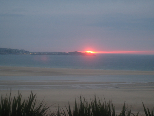 Sunset over St. Ives (07-11-2011 21:24)
