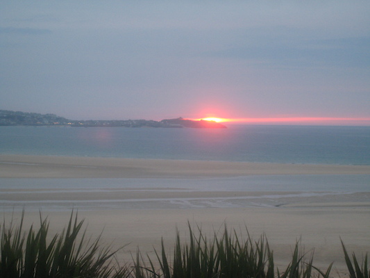 Sunset over St. Ives (07-11-2011 21:24)