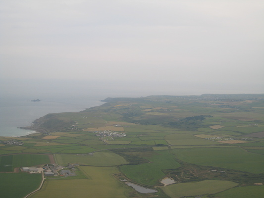 Cornish coastfrom the helicopter (07-12-2011 08:15)