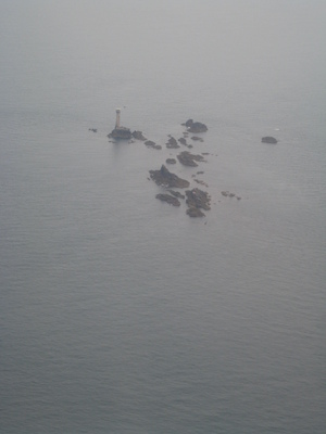 Longships lighthousefrom the helicopter (07-12-2011 08:16)