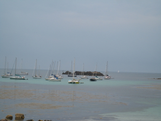 View from the Porthcressa beach (07-12-2011 10:46)