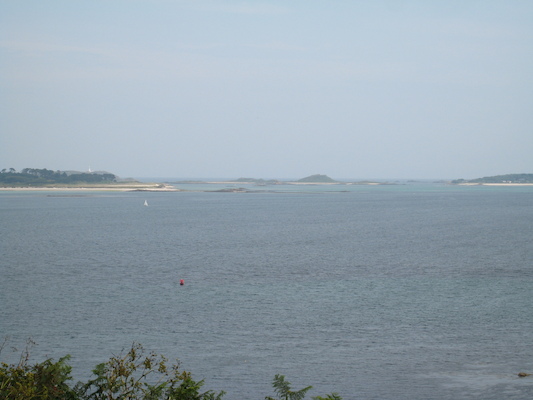 View to Tresco from the Star castle (07-12-2011 10:58)