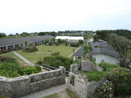 View of the Star Castle grounds (07-12-2011 11:15)