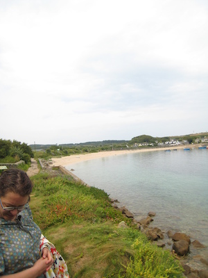 Old Town harbor (with the cool rocks) PAN (07-12-2011 15:51)