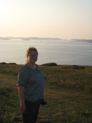 Xine in front of Bryher (07-12-2011 20:24)