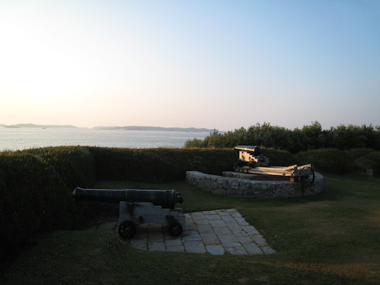 Fortifications at Star Castle (07-12-2011 20:30)