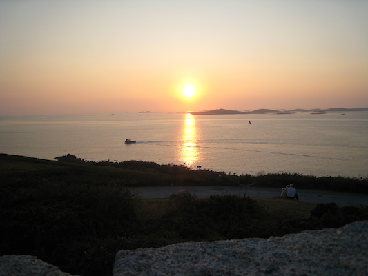 Sunset over Samson (07-12-2011 21:01)