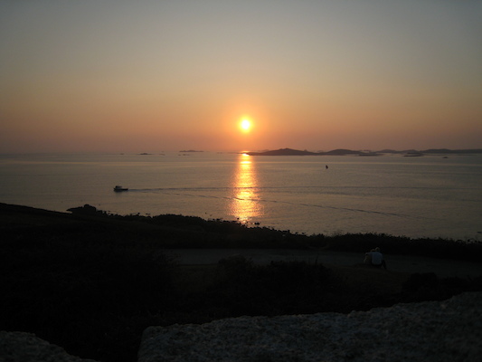 Sunset over Samson (07-12-2011 21:01)