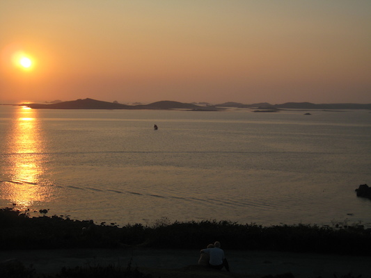 Sunset over Samson (07-12-2011 21:02)