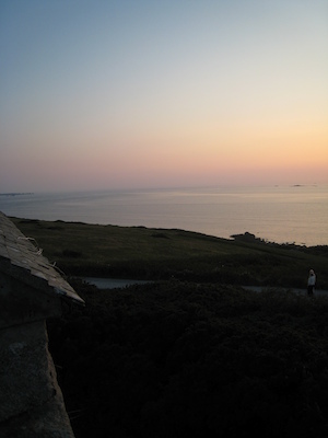Sunset from Star Castle Ramparts PAN1 (07-12-2011 21:05)