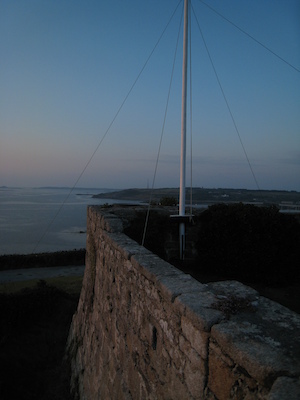 Sunset from Star Castle Ramparts PAN1 (07-12-2011 21:05)