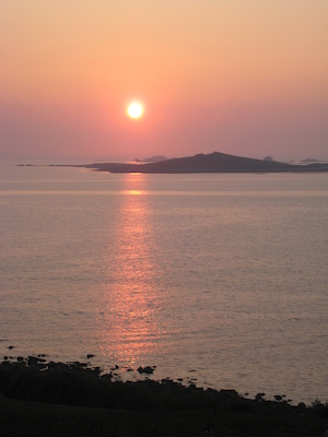 Sunset over Samson (07-12-2011 21:11)